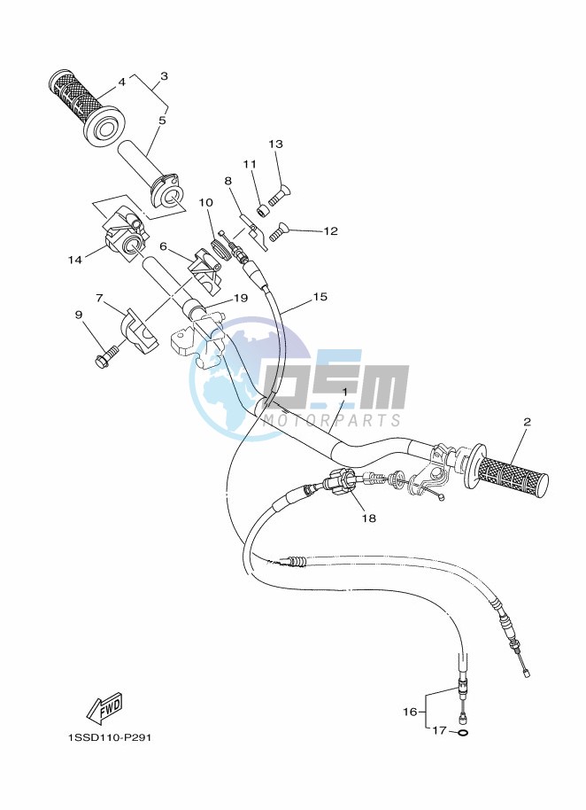 STEERING HANDLE & CABLE