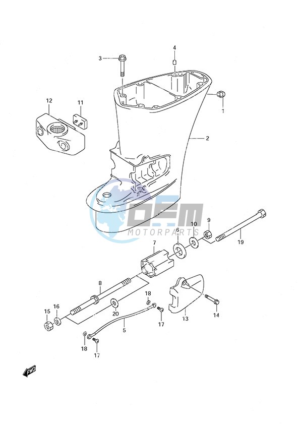 Drive Shaft Housing