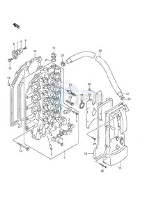 DF 140 drawing Cylinder Head