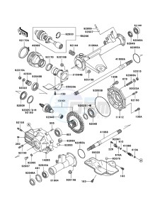 KLF300 4x4 KLF300C6F EU GB drawing Drive Shaft(Rear)