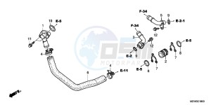 NT700VAB drawing WATER PIPE