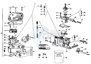 PXE ARCOBALENO 125 drawing Carburetor