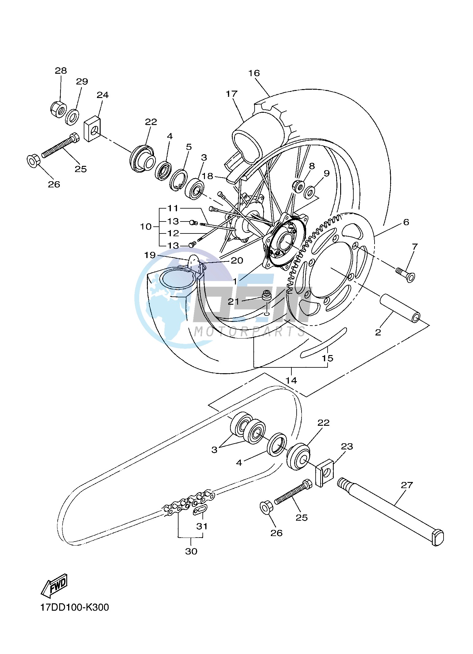 REAR WHEEL