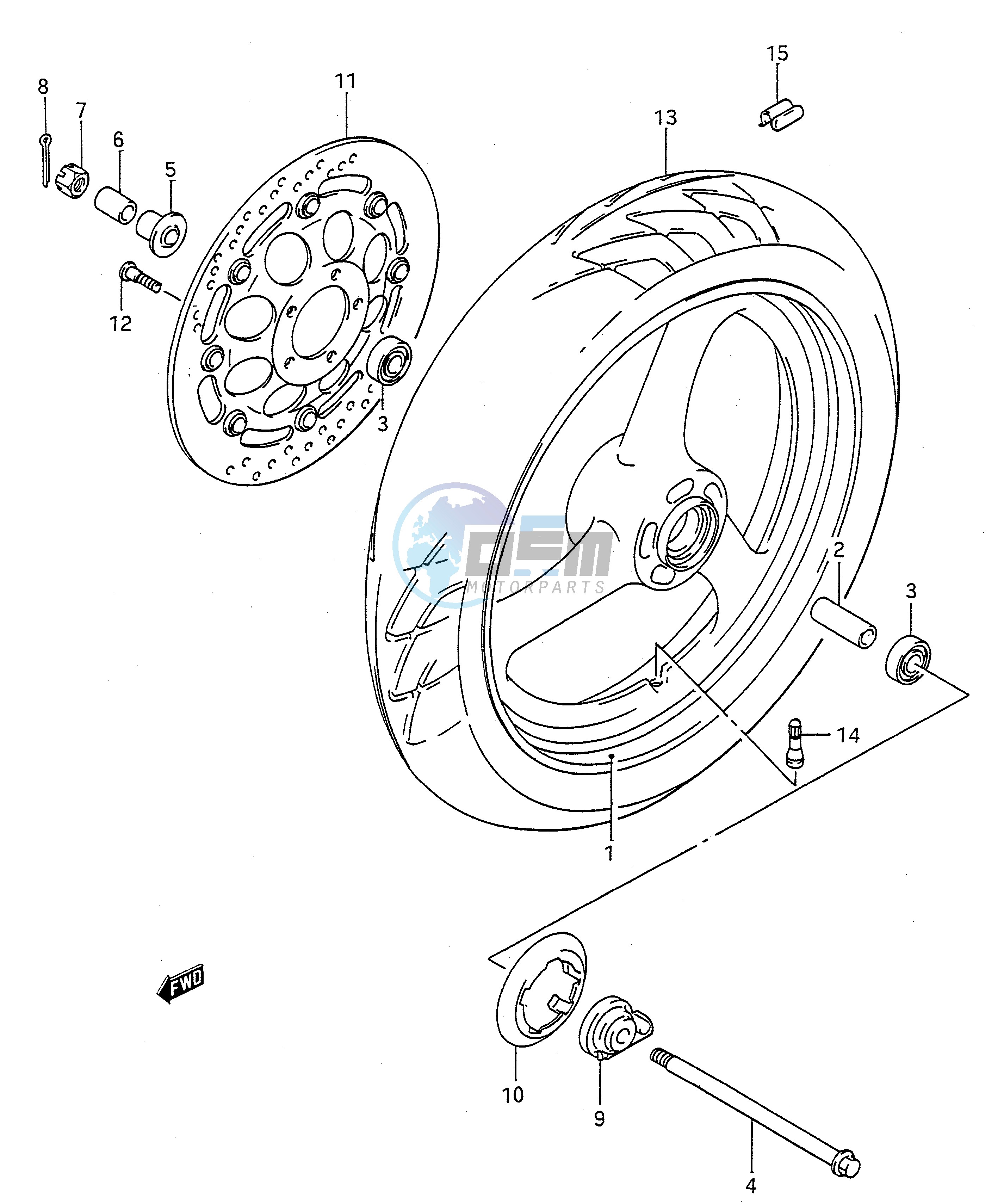 FRONT WHEEL