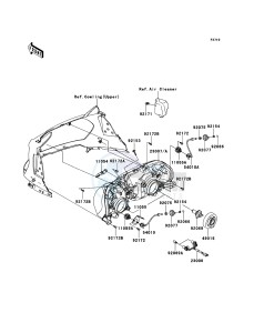 1400GTR_ABS ZG1400CBF FR GB XX (EU ME A(FRICA) drawing Headlight(s)