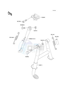 ZX 600 E [NINJA ZX-6] (E7-E9) [NINJA ZX-6] drawing STAND-- S- -