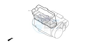 CB600F2 HORNET drawing GASKET KIT A