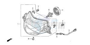 ANF125T drawing HEADLIGHT (2)