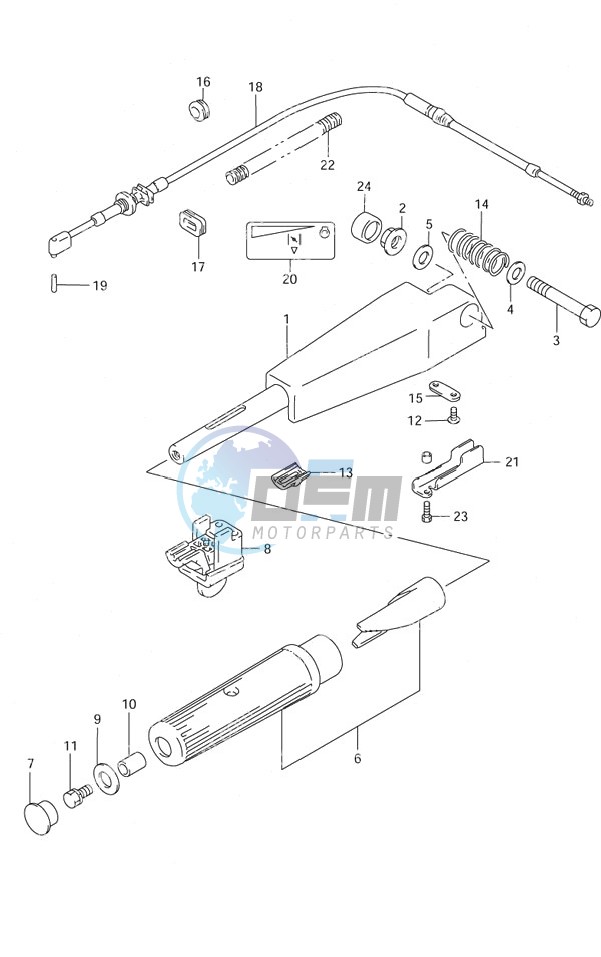 Tiller Handle