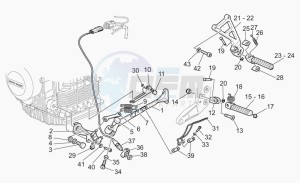 V 11 1100 Cat. Cat. drawing Lateral stand - foot rests