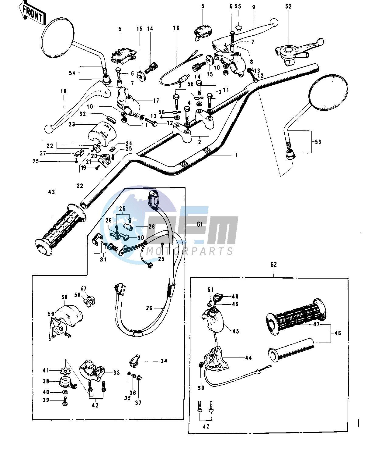 HANDLEBAR G4TR-C 1_2 -- 70-73- -