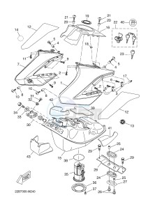 WR125R (22BB 22BB 22BB) drawing FUEL TANK