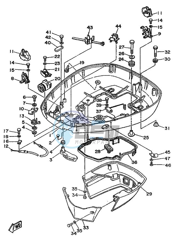 BOTTOM-COWLING