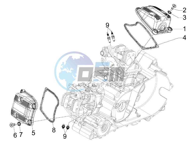 Cylinder head cover