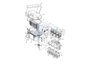 FZ6-SA FAZER 600 (ABS) drawing INTAKE