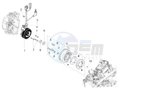 X10 125 4T 4V I.E. E3 (EMEA) drawing Flywheel magneto