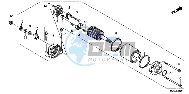 STARTING MOTOR