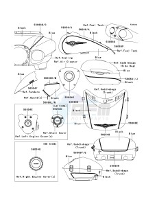 VN 1700 B [VULCAN 1700 VOYAGER ABS] (9FA) B9FA drawing DECALS-- BLUE_BLACK- --- B9FA- -