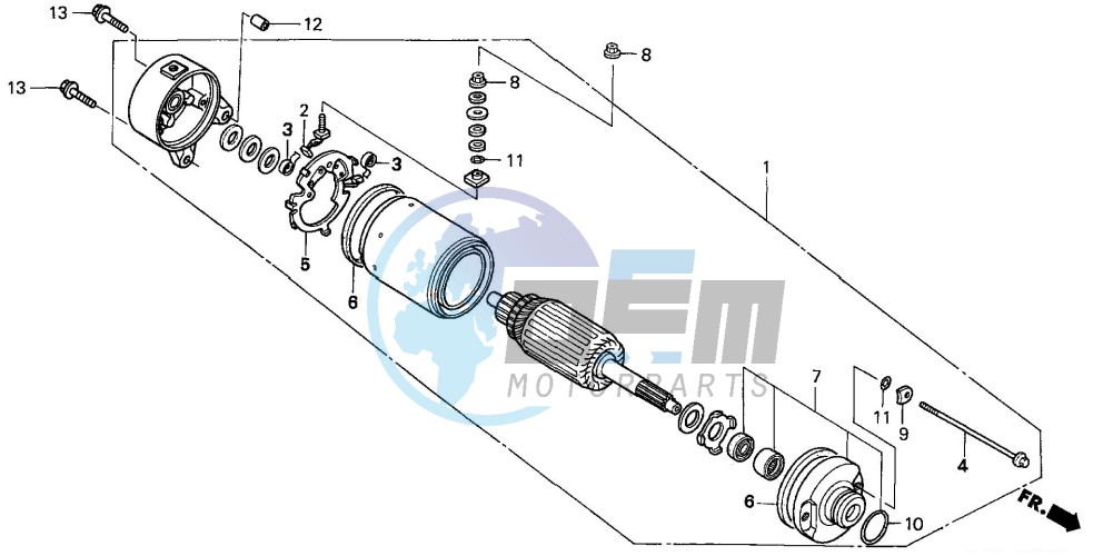 STARTING MOTOR