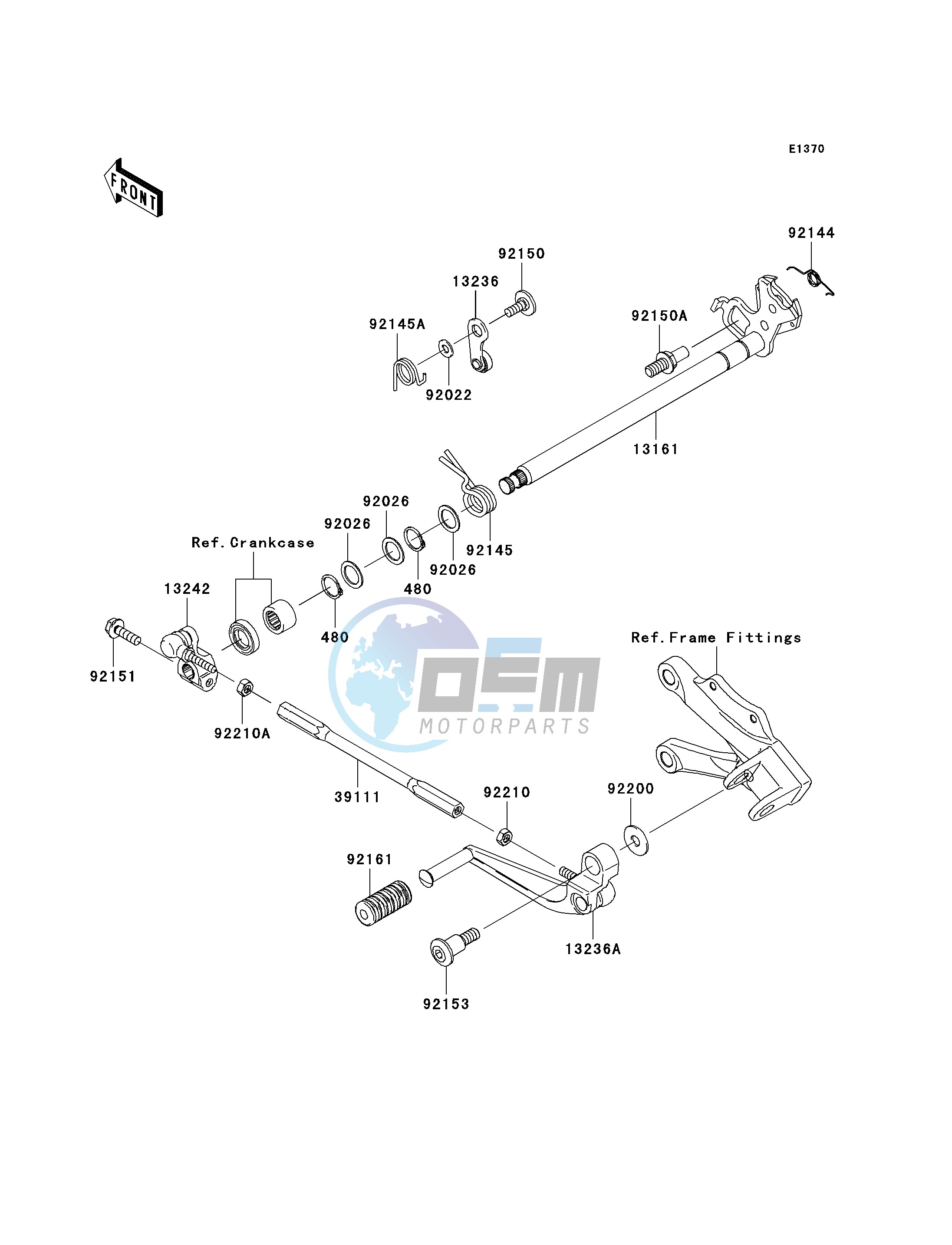 GEAR CHANGE MECHANISM