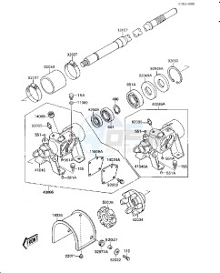 JS 300 A [300 SX] (A1-A5) [300 SX] drawing DRIVE SHAFT-- JS300-A1- -