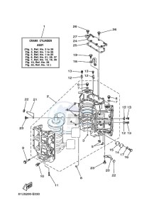 E115AETL drawing CYLINDER--CRANKCASE-1