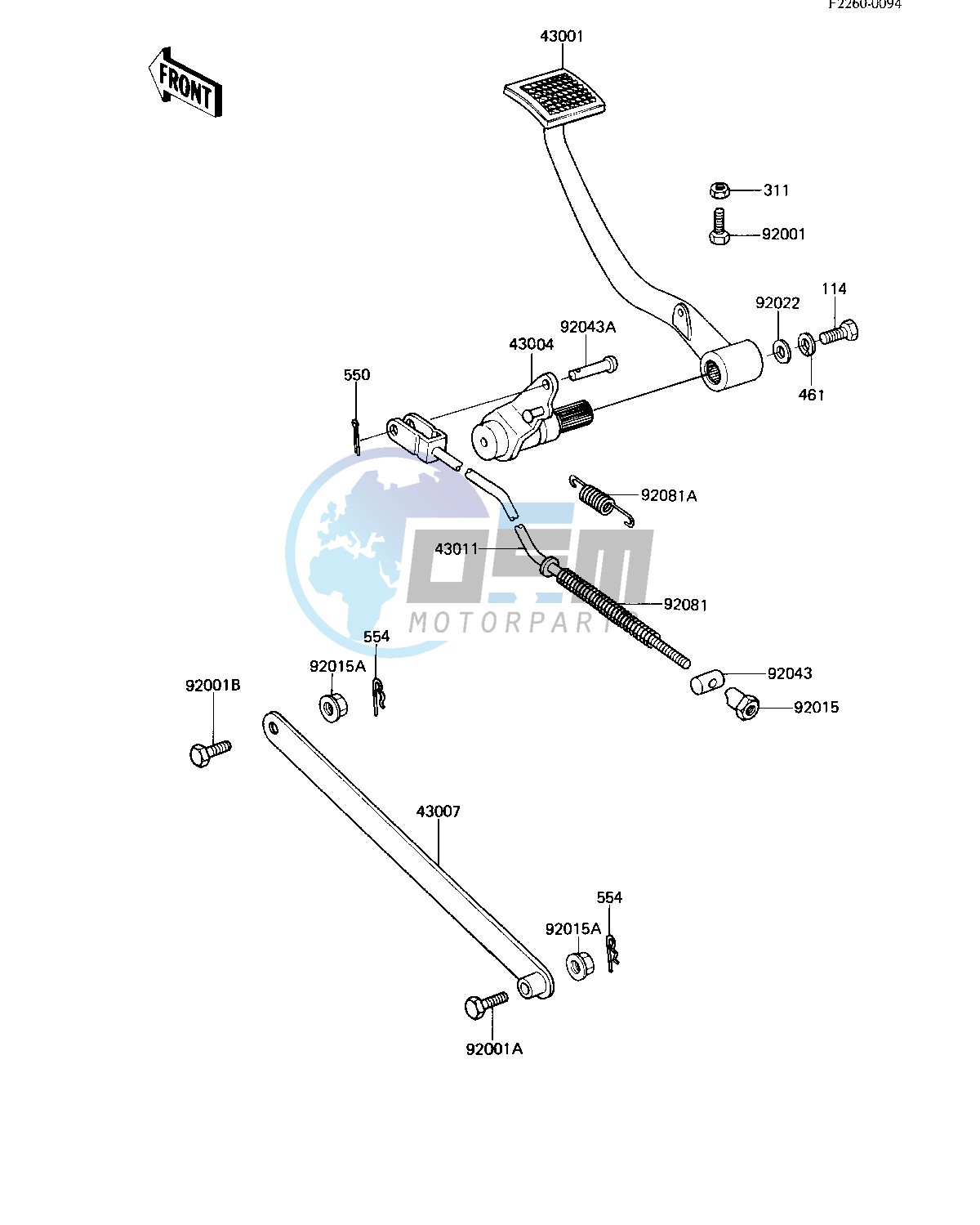 BRAKE PEDAL_TORQUE LINK