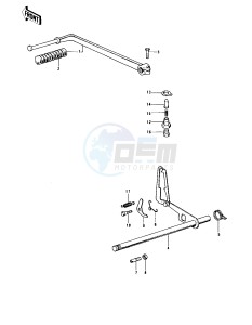 Z1 A [Z1-Z1A] 900 drawing GEAR CHANGE MECHANISM