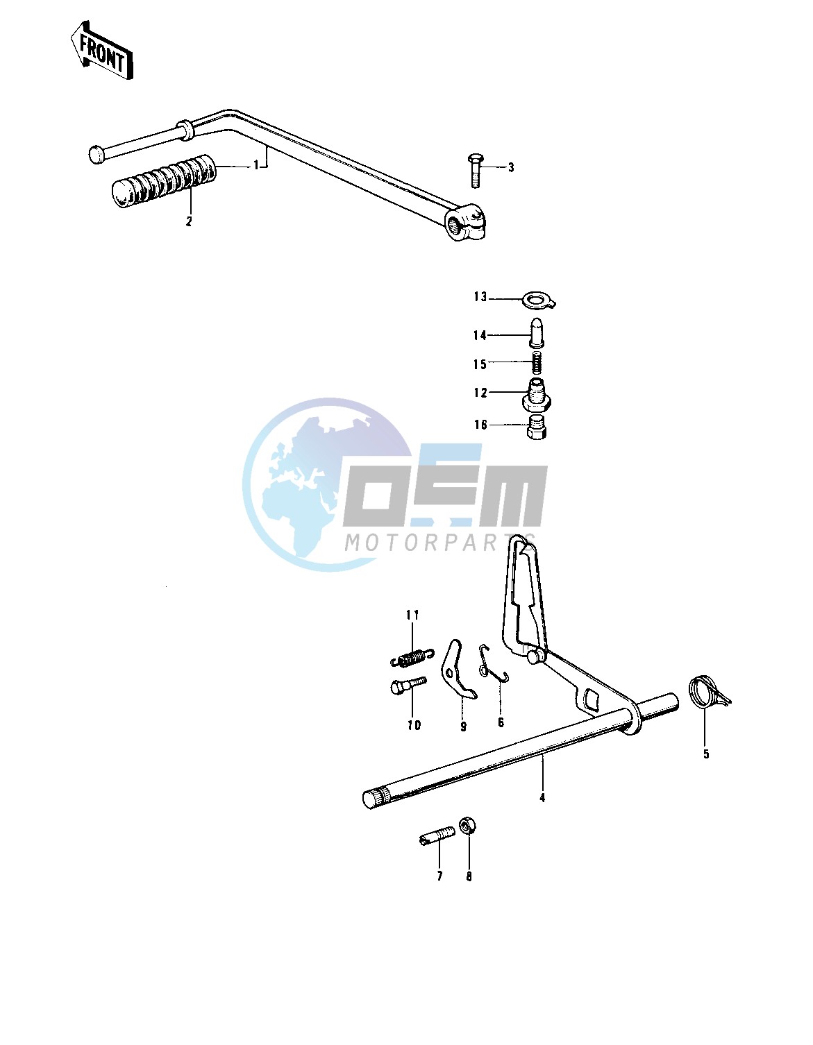 GEAR CHANGE MECHANISM