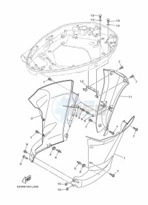 FL350AET2X drawing BOTTOM-COVER-3