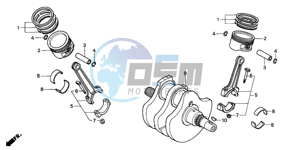 CRANKSHAFT/PISTON