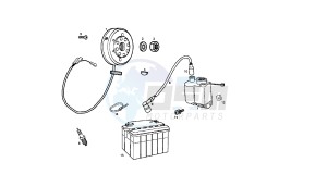 SENDA R X-TREM - 50 CC VTHSR1D1A EU2 drawing GENERATOR