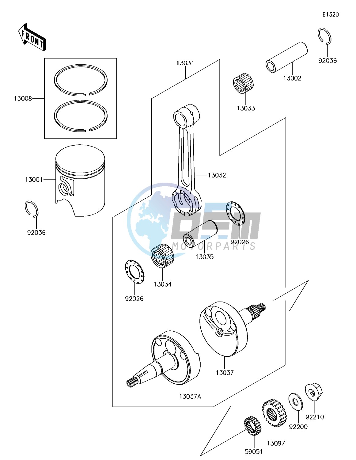 Crankshaft/Piston(s)