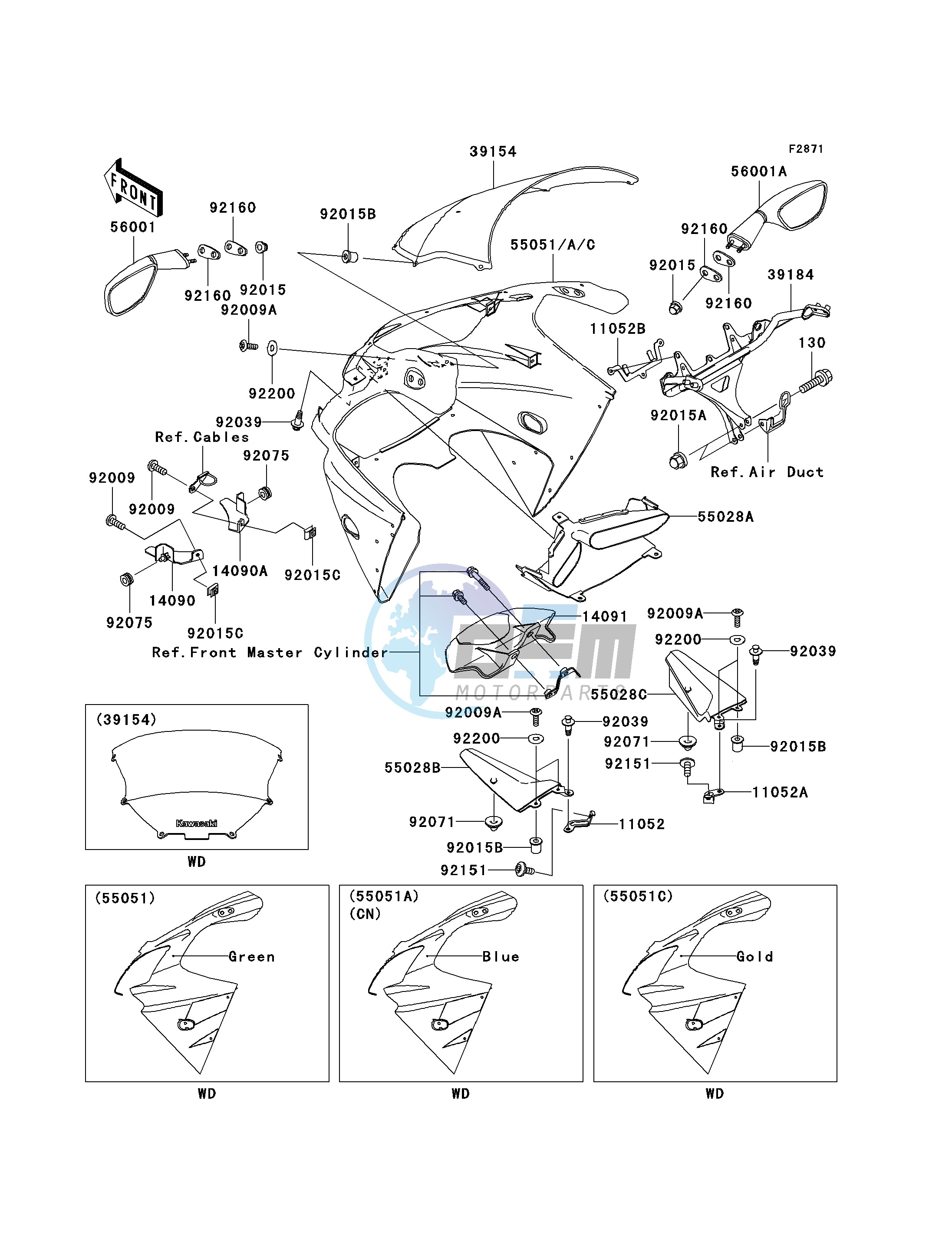 COWLING-- ZX900-F1- -