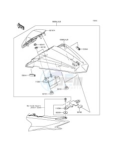 Z300 ER300AGF XX (EU ME A(FRICA) drawing Accessory(Single Seat Cover)