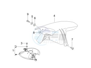 Stalker 50 Special Edition drawing Wheel housing - Mudguard