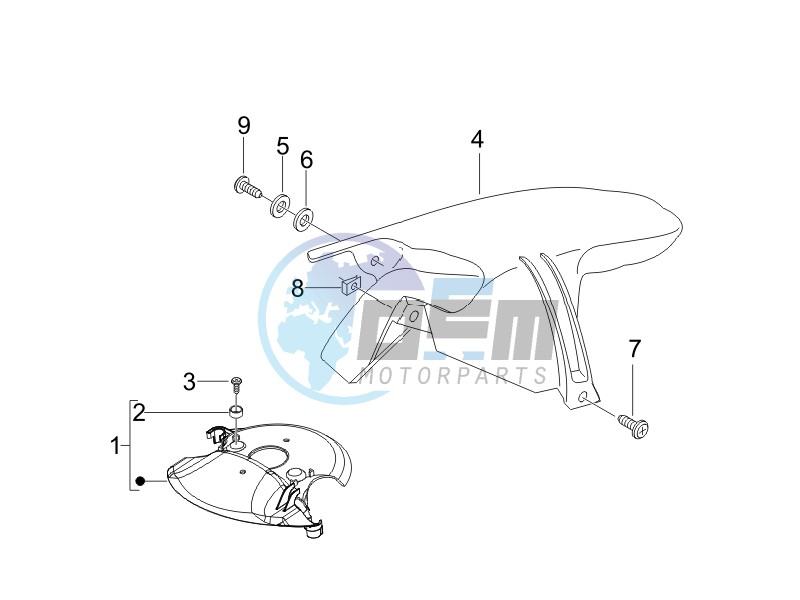 Wheel housing - Mudguard