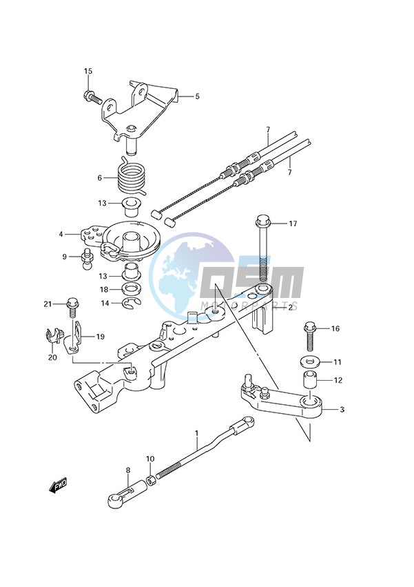 Throttle Rod