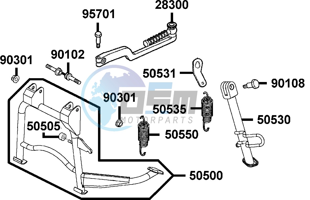 Separated Parts Of FrFork