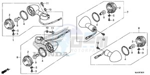 VT750C2SD UK - (E) drawing WINKER (VT750C2S/S)