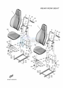 YXF1000EWS YX10FRPSN (B4JC) drawing SEAT 3