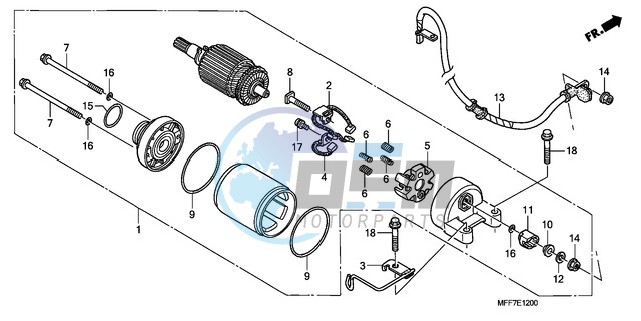 STARTING MOTOR