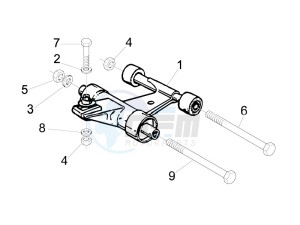 LXV 50 2T drawing Swinging arm