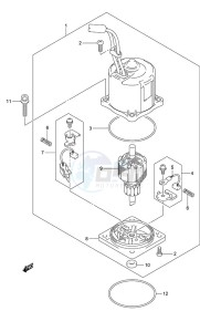 DF 225 drawing PTT Motor