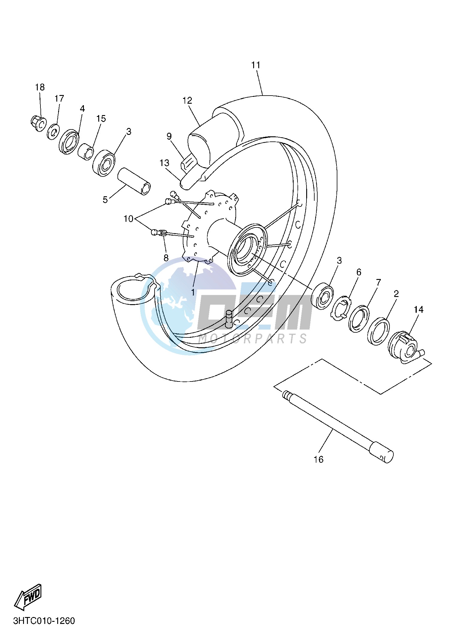 FRONT WHEEL