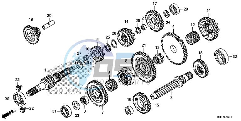 TRANSMISSION (TRX420FE1/FM1/FM2/TE1/TM1)