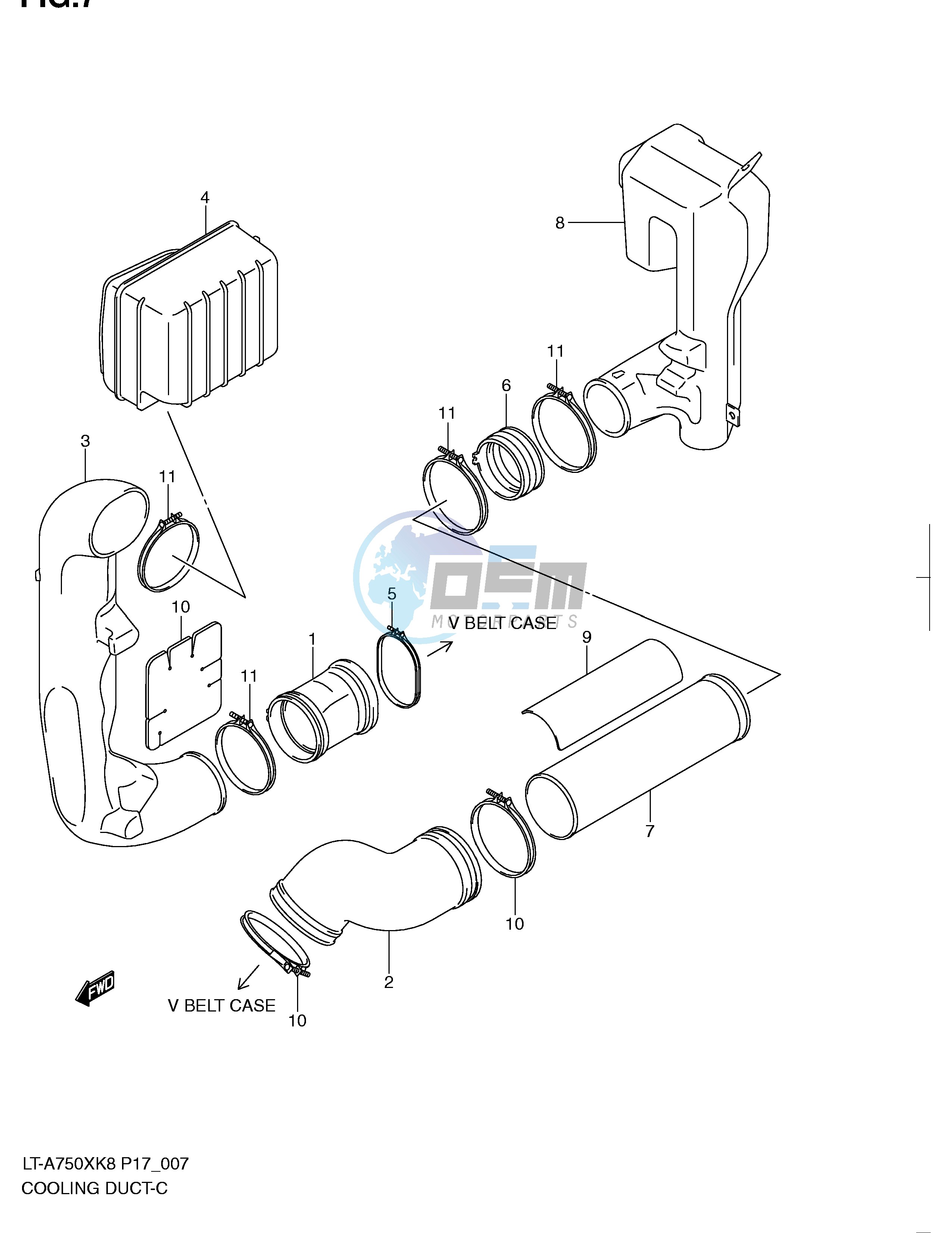 COOLING DUCT