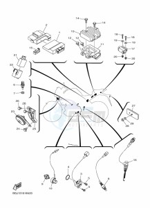 MT-03 MTN320-A (BEV8) drawing ELECTRICAL 2