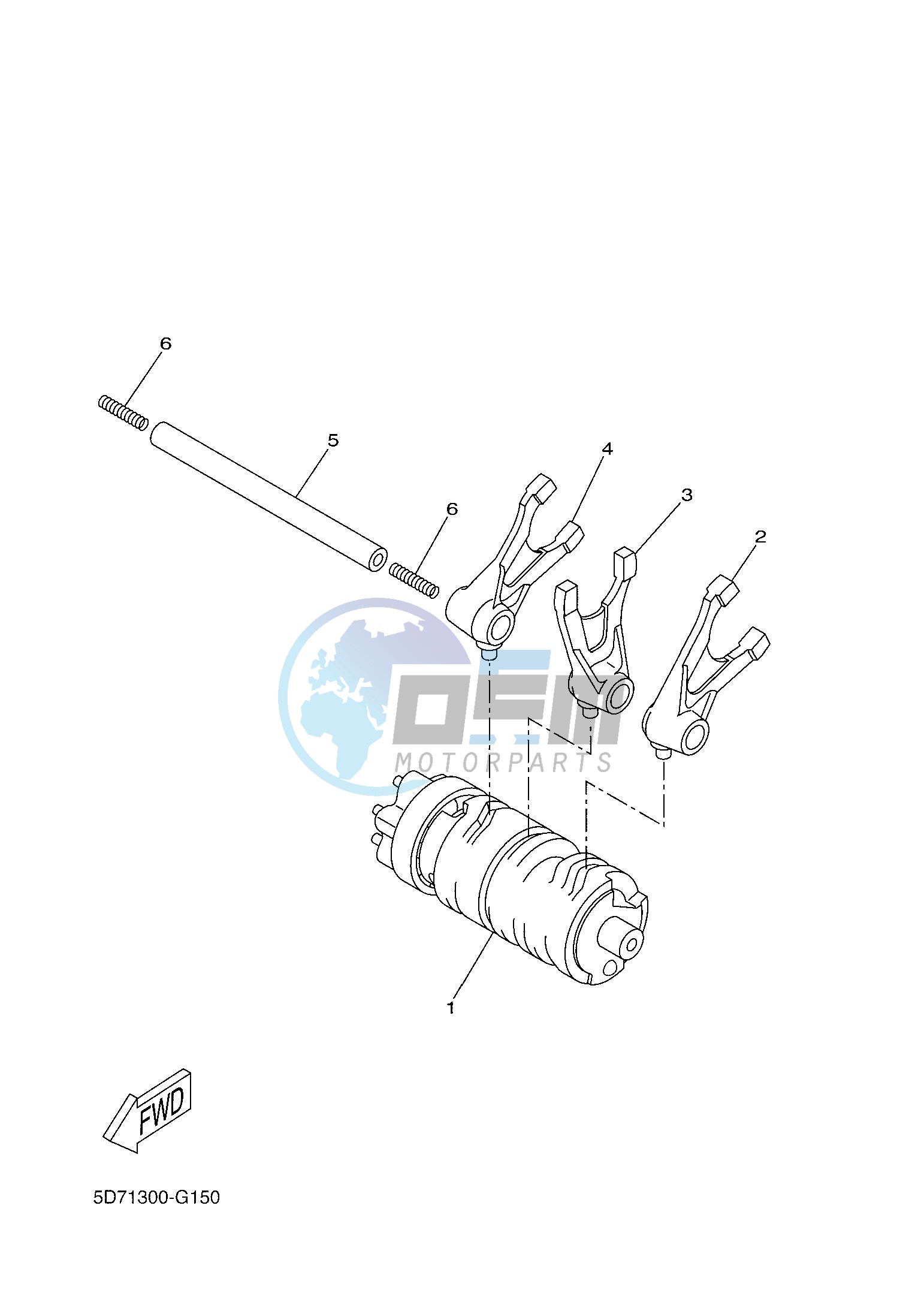 SHIFT CAM & FORK