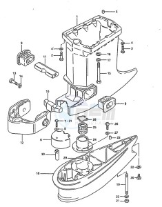 DT 140 drawing Drive Shaft Housing